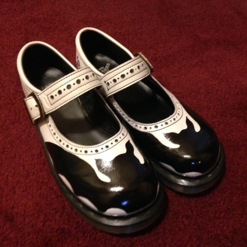Dr Martens Custom OOAK Victorian Goth - Picture 5 of 5